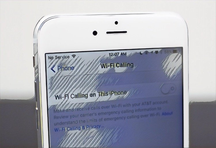 What is Wi-Fi Calling iPhone Image
